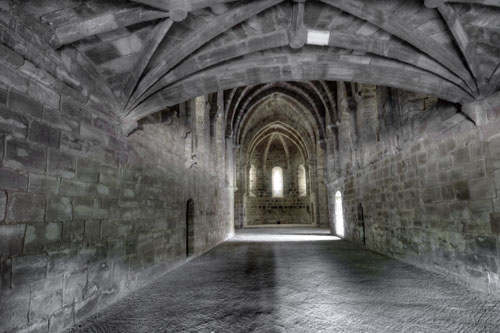 Nave principal desde los pies